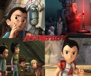 Puzzle AstroBoy ή Astro Boy, με τους φίλους